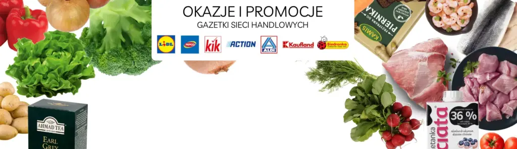 Gazetki, promocje i wyprzedaże w sieciach handlowych
